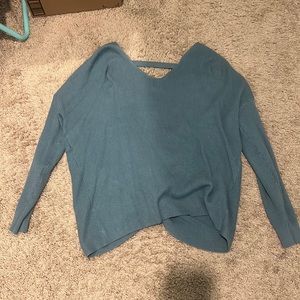lightweight cute teal sweater!! new with tags!! 💙💚